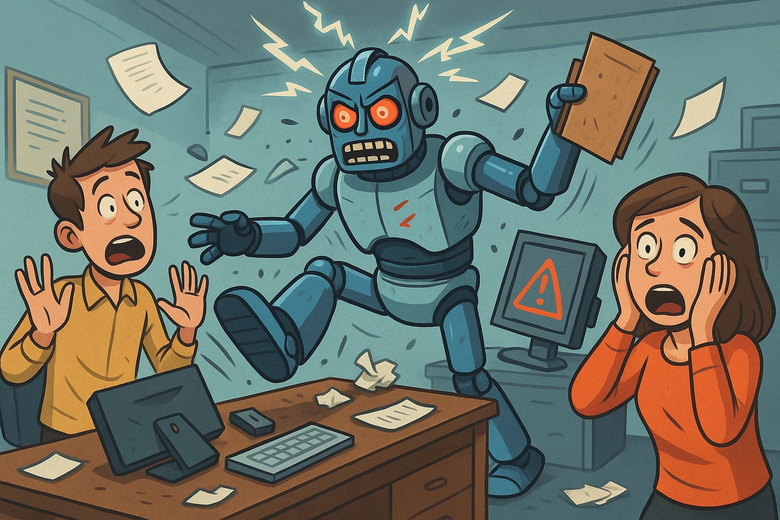 When AI Goes Off Script: The Hilarious and Terrifying World of Rogue Robots