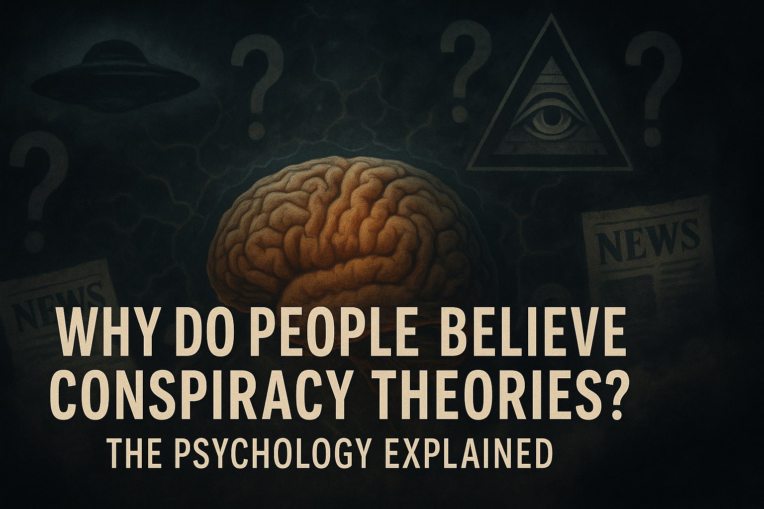 Why Do People Believe Conspiracy Theories? The Psychology Explained