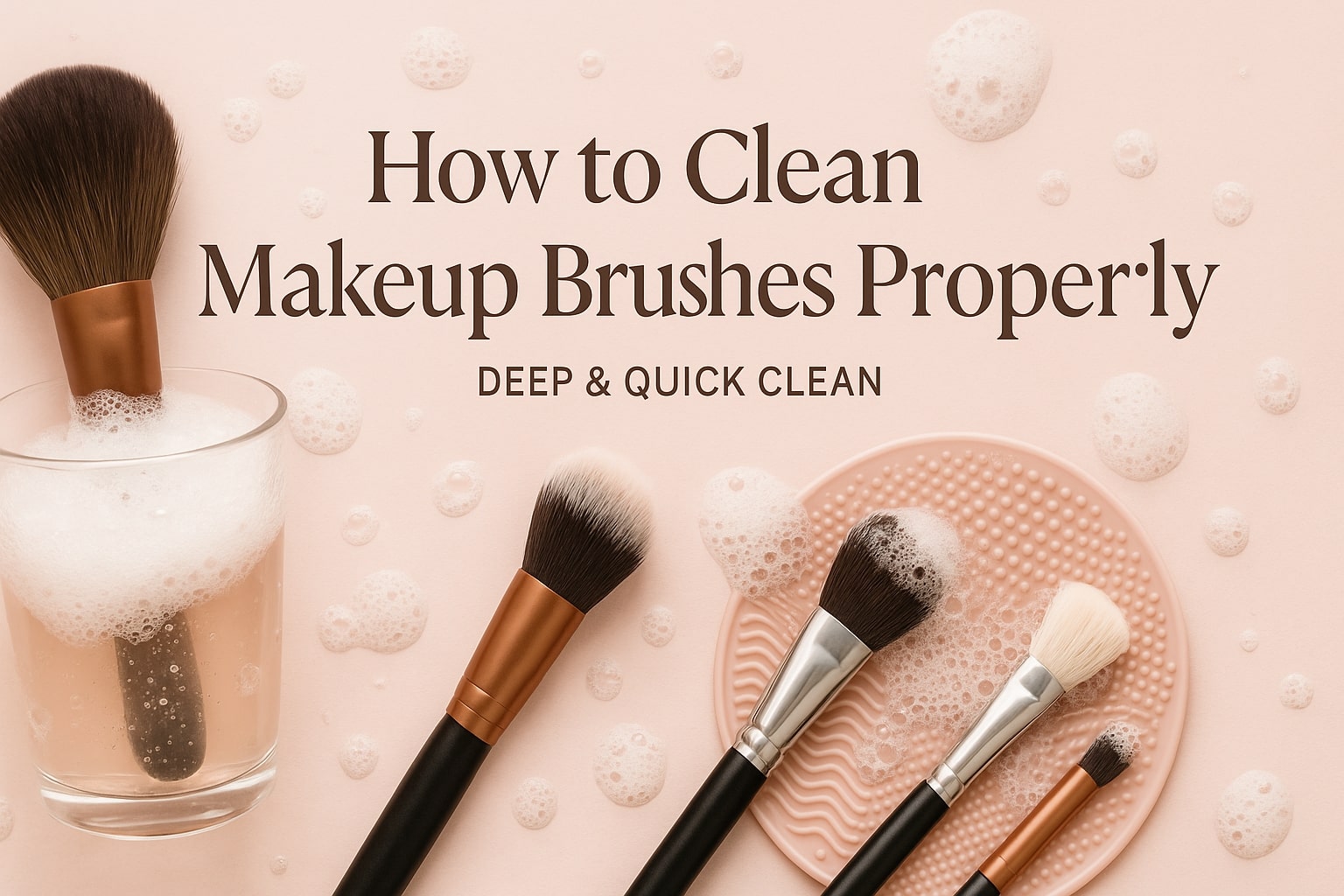How to Clean Makeup Brushes: Expert Guide for Flawless Application