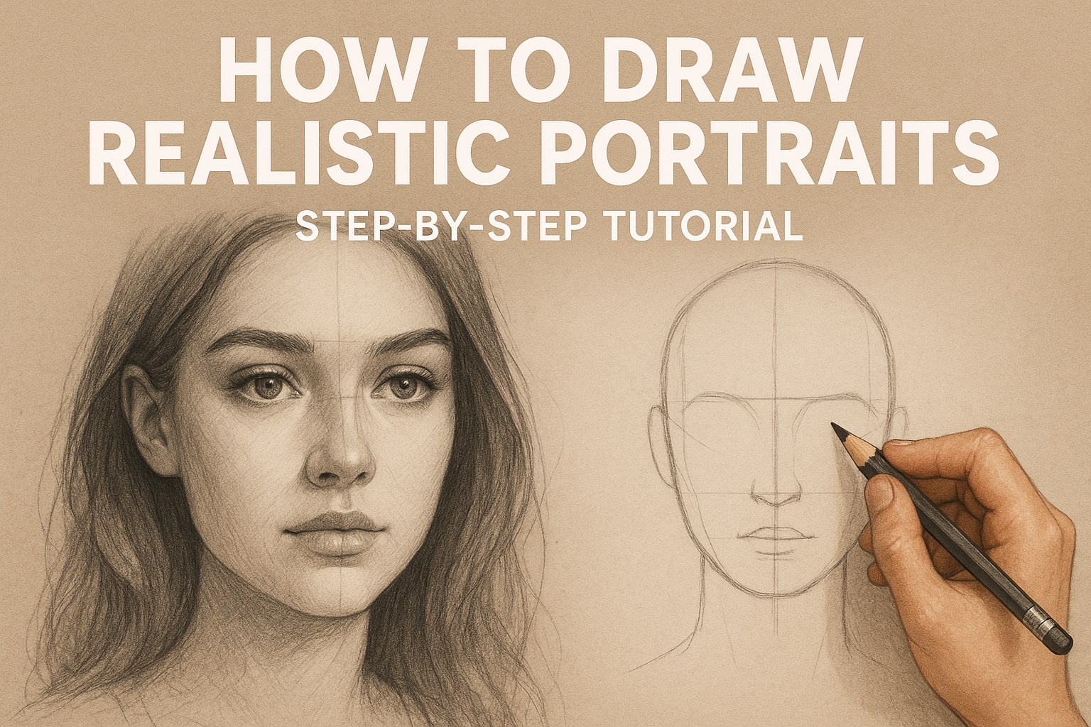 How to Draw Realistic Portraits: Step-by-Step Tutorial
