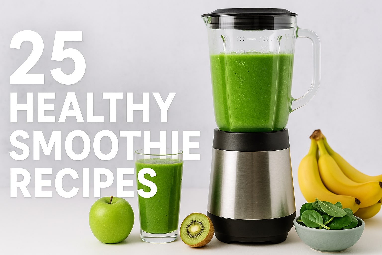 25 Healthy Smoothie Recipes for Weight Loss and Energy