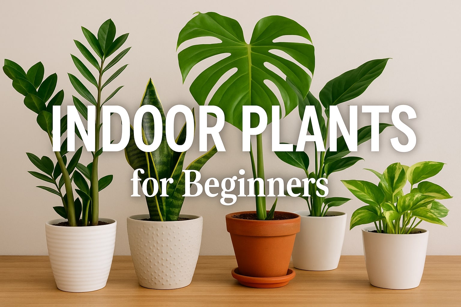 Best Indoor Plants for Beginners: Easy Care Houseplants Guide