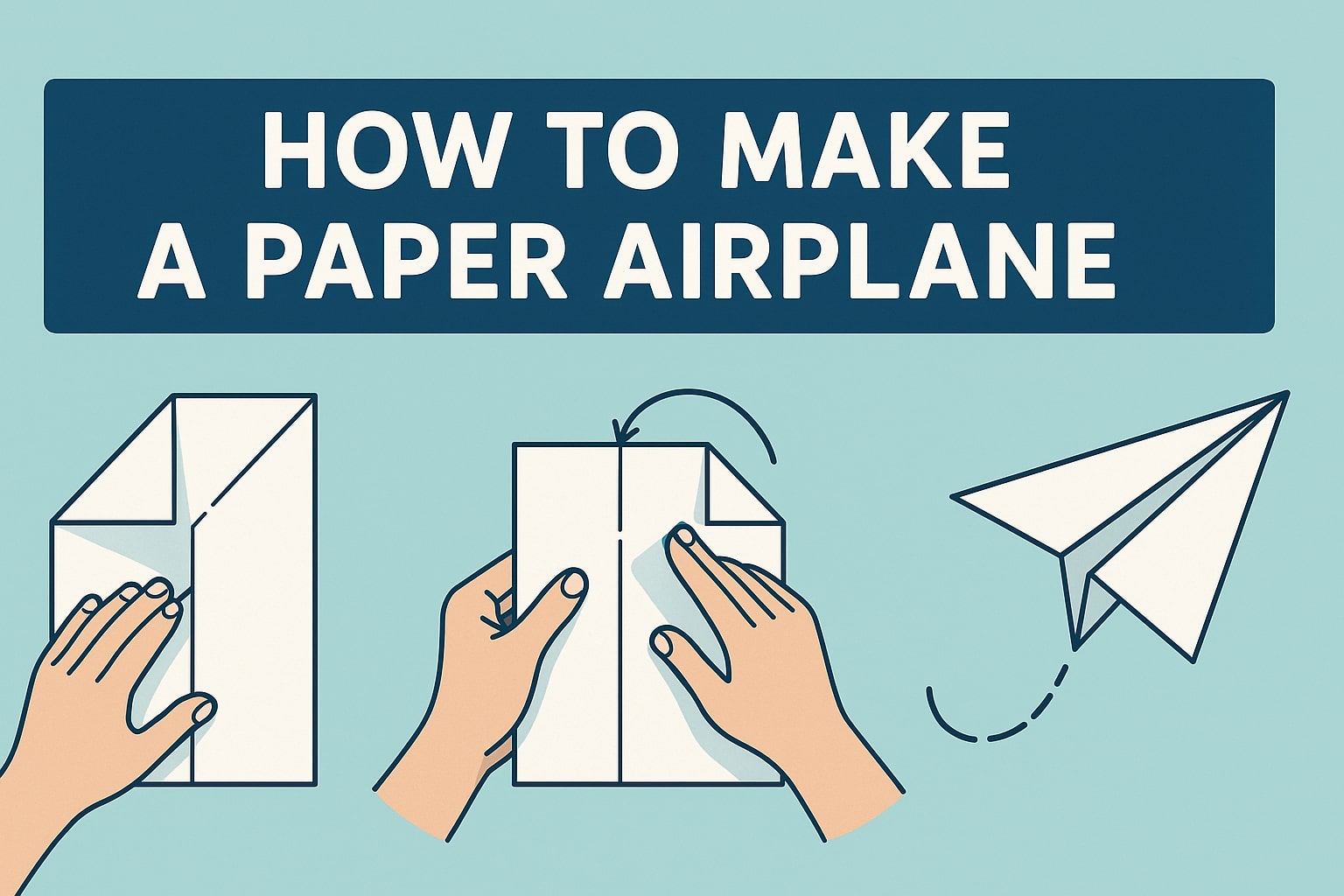 How to Make a Paper Airplane: Easy Designs That Fly Far