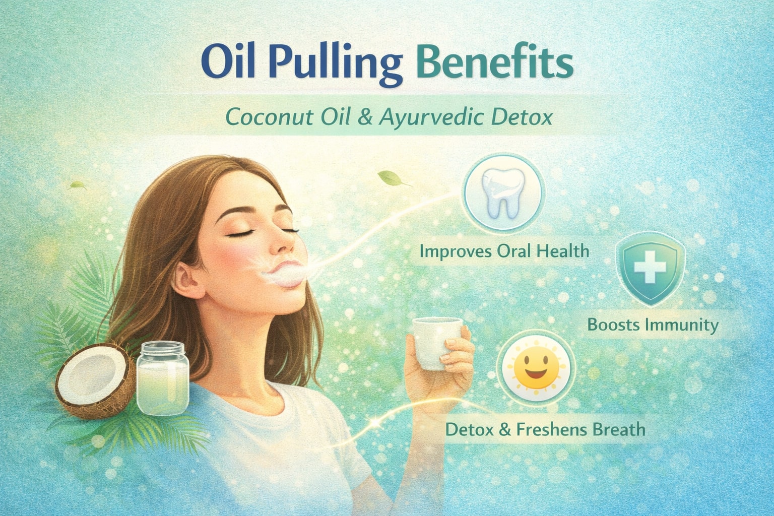Oil Pulling Benefits: Does Coconut Oil Pulling Really Work?