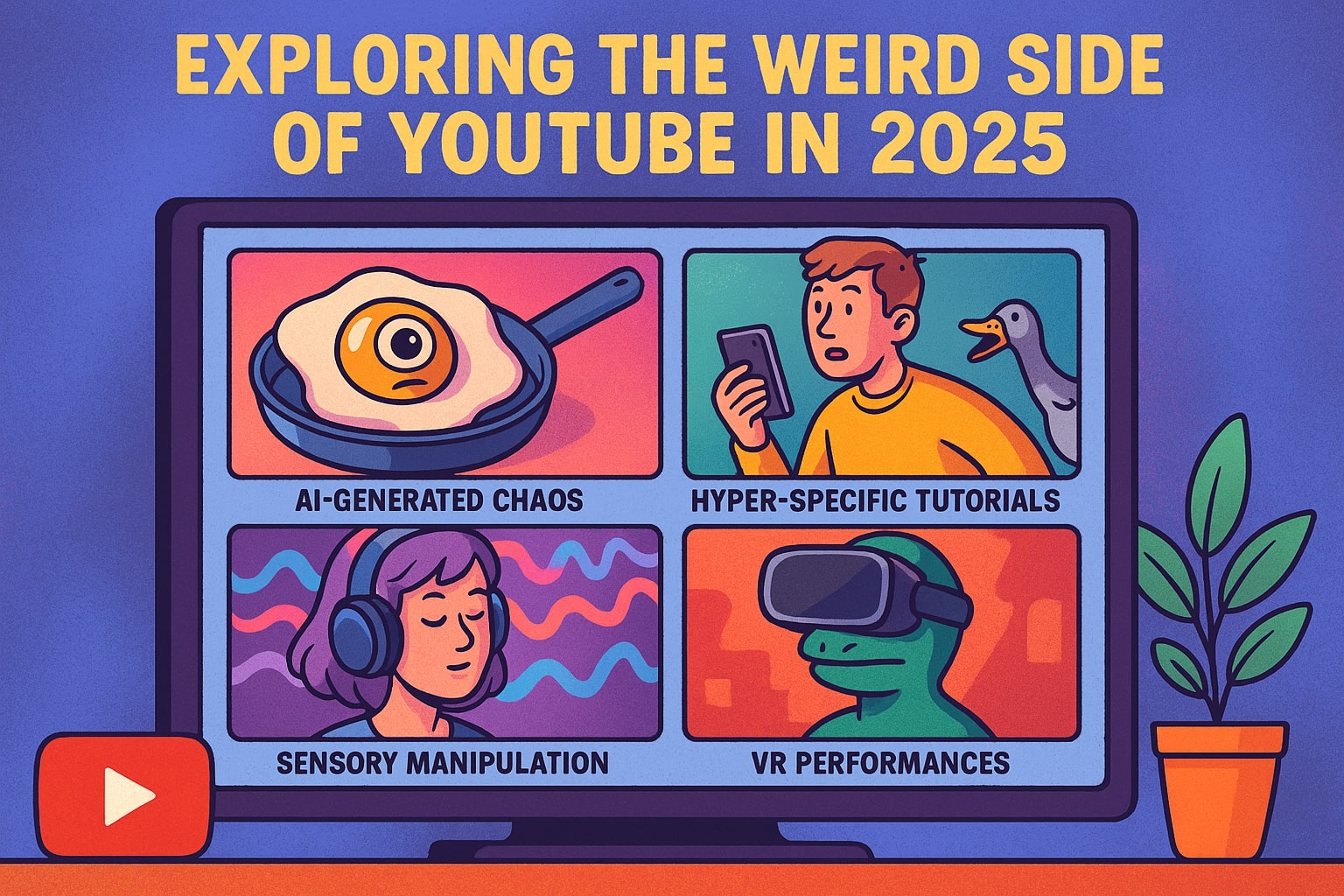 Exploring the Weird Side of YouTube in 2025