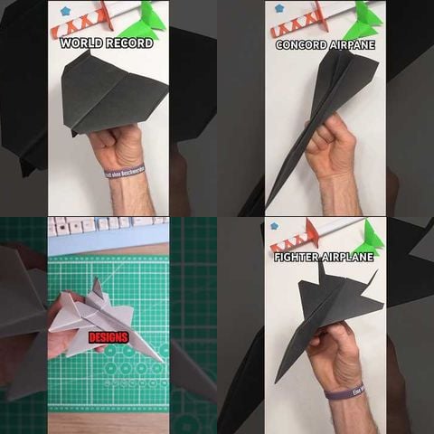 Amazing Paper Airplane Designs thumbnail
