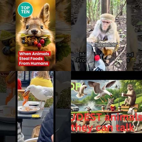 Animals Stealing Food thumbnail