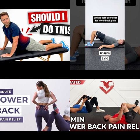 Best Exercises for Lower Back Pain thumbnail
