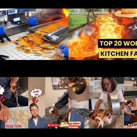 Cooking Disasters and Kitchen Fails thumbnail