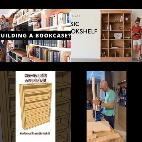 DIY Bookshelf Projects thumbnail