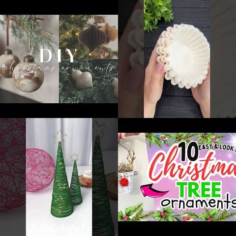 DIY Christmas Decorations thumbnail