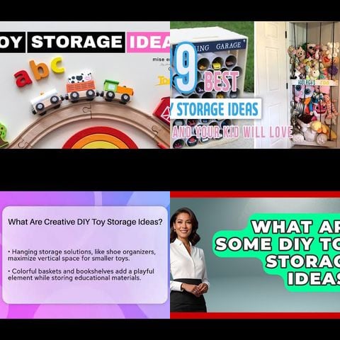 DIY Toy Storage Ideas thumbnail
