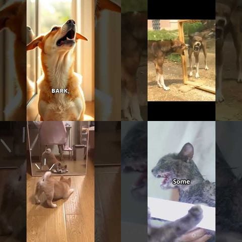 Dogs Reacting to Their Own Reflection thumbnail