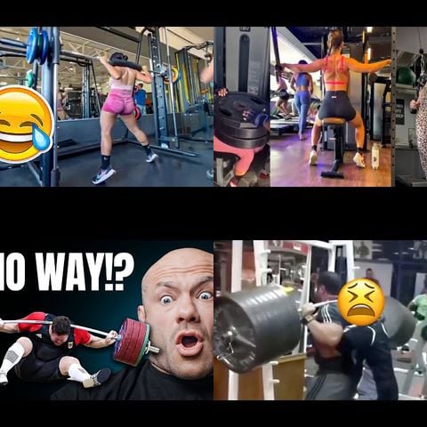 Epic Gym Fails thumbnail