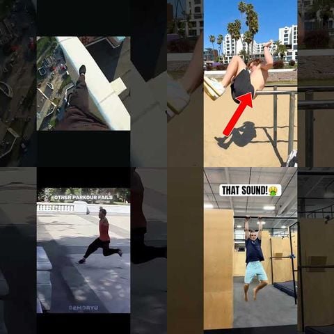 Epic Parkour Fails thumbnail