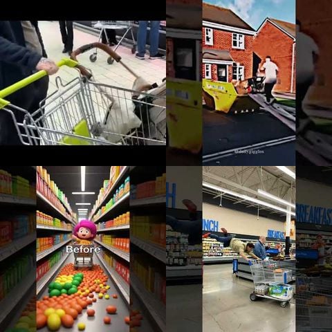 Epic Shopping Cart Fails thumbnail