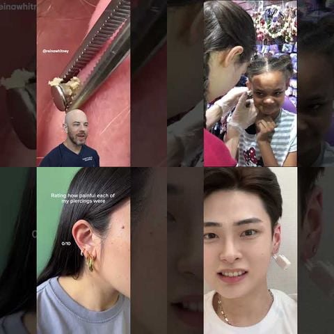 Epic Triple Helix Piercing Fails thumbnail