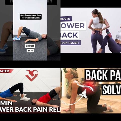 Exercises for Lower Back Pain Relief thumbnail