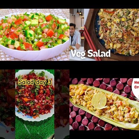 Healthy Salad Recipes thumbnail