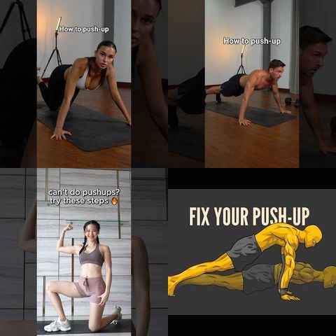 How to Do Basic Push-Ups thumbnail