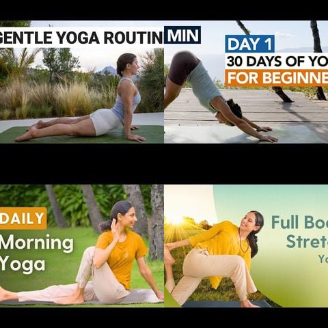 How to Do Basic Yoga Stretches thumbnail