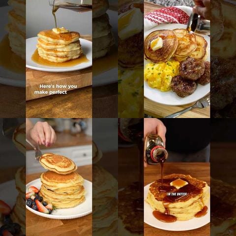 How to Make Pancakes from Scratch thumbnail