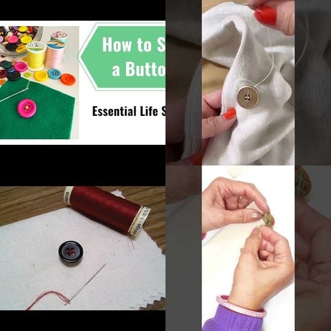 How to Sew a Button thumbnail