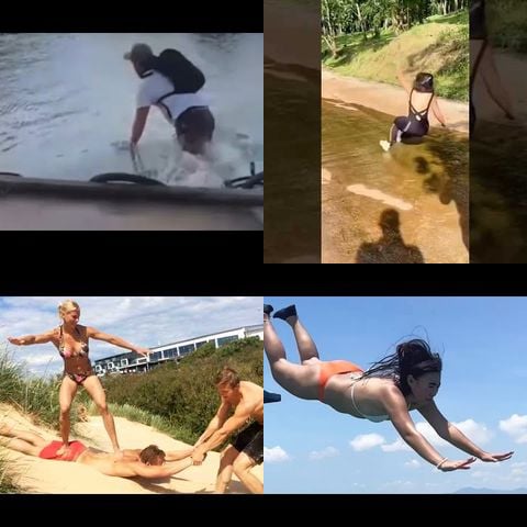 People Falling Into Water thumbnail