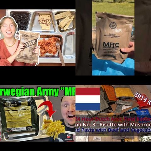 People Trying Military Rations thumbnail