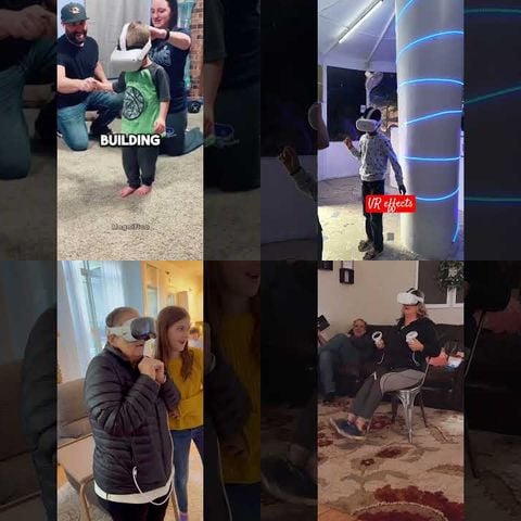People Trying Virtual Reality First Time thumbnail
