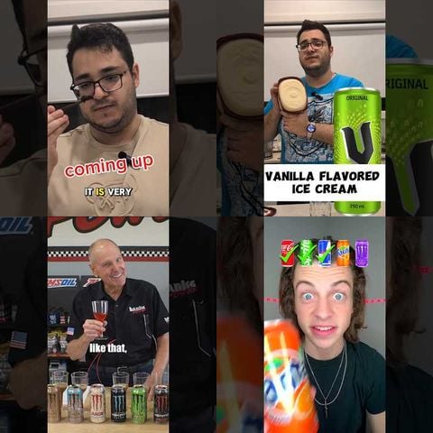 People Trying Weird Energy Drinks thumbnail