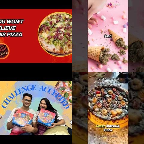 People Trying Weird Pizza Toppings thumbnail