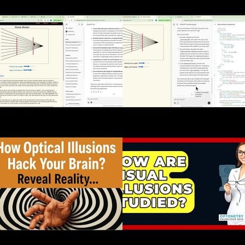 Ponzo Illusion Visual Perception