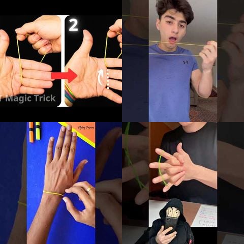 Simple Elastic Band Magic thumbnail