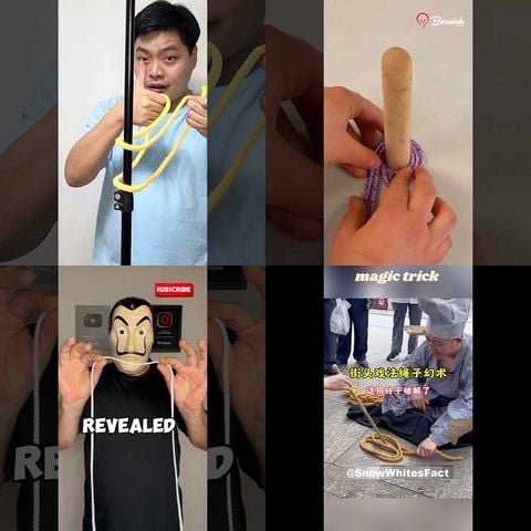 Simple Rope Magic Tricks thumbnail