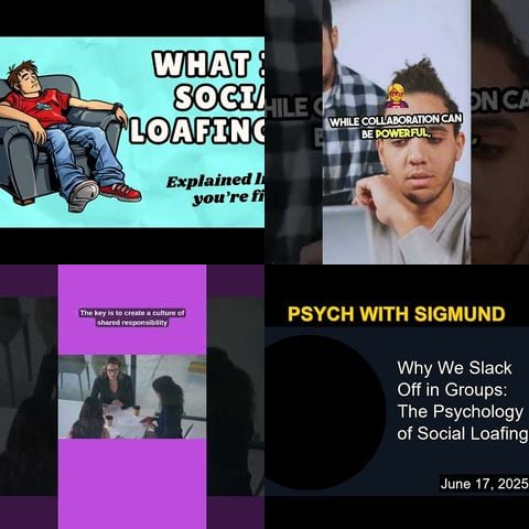 Social Loafing Group Psychology thumbnail