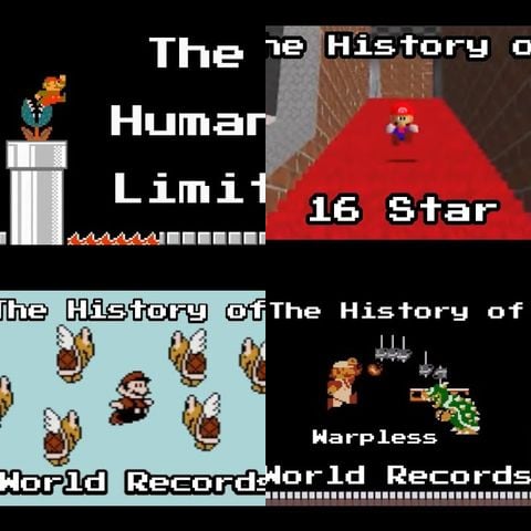 Super Mario Series World Record Progression History thumbnail