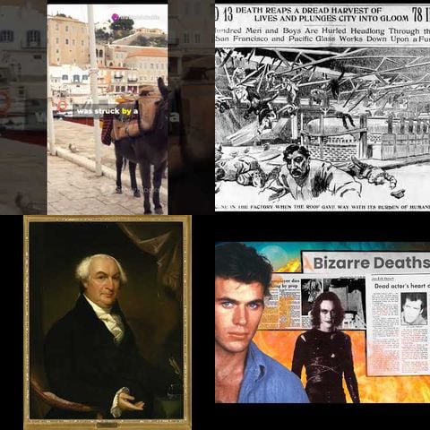 Unusual Deaths Wikipedia List thumbnail
